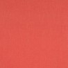 Tissu lin et coton uni lavé corail 