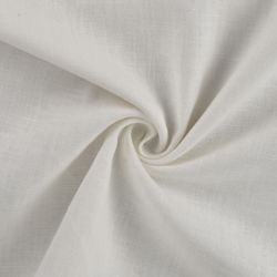 Tissu lin blanc