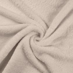 Tissu éponge bambou écru