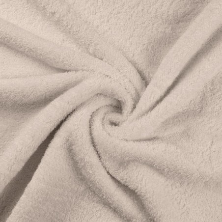 Tissu éponge bambou écru