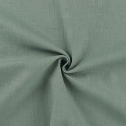 Tissu lin vert celadon