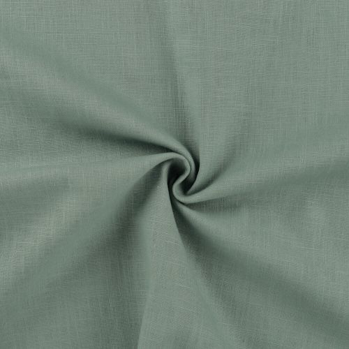 Tissu lin vert celadon