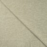 Tissu lin coton vert sauge chiné