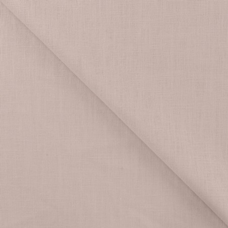 Tissu lin vieux rose