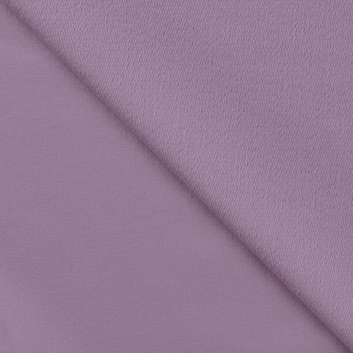 Tissu French Terry uni lavande