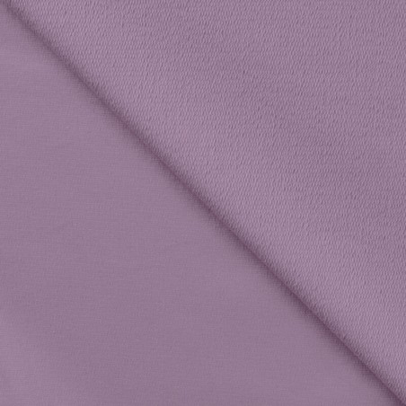 Tissu French Terry uni lavande