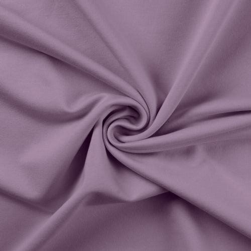 Tissu French Terry uni lavande