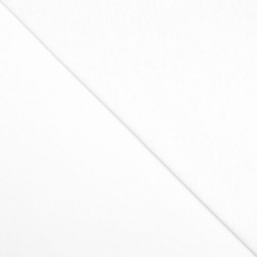 Tissu jersey uni blanc