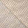 Tissu dentelle crochet coton beige Tissu dentelle crochet coton beige