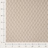 Tissu dentelle crochet coton beige Tissu dentelle crochet coton beige