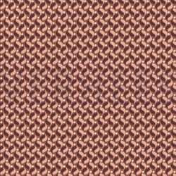 Tissu viscose stretch géométrique brique