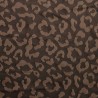 Tissu viscose jacquard léo taupe