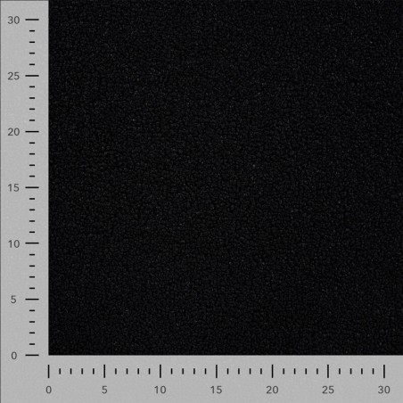 Tissu Teddy bouclette noir 