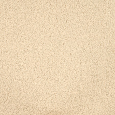 Tissu Teddy bouclette écru