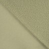 Tissu Teddy bouclette sauge