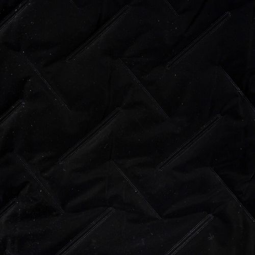 Tissu matelassé doudoune noir
