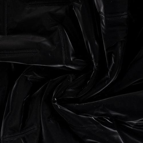 Tissu matelassé doudoune noir