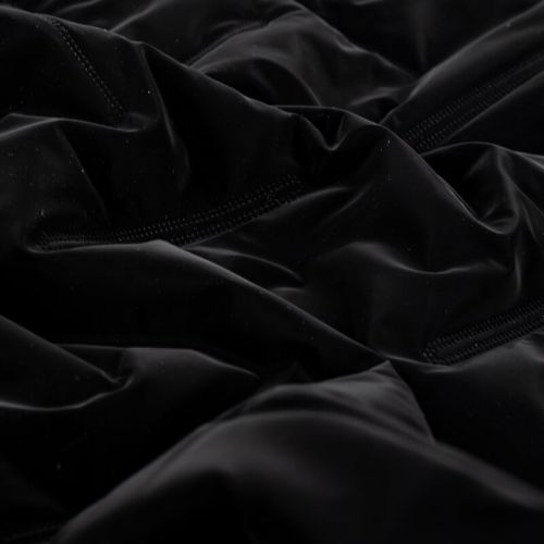 Tissu matelassé doudoune noir