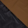Tissu matelassé doudoune cognac