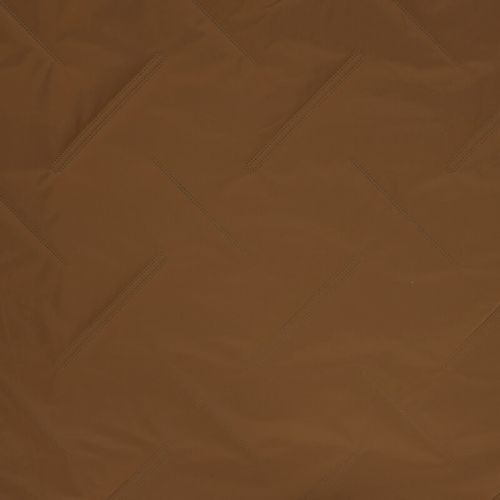 Tissu matelassé doudoune cognac