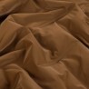 Tissu matelassé doudoune cognac