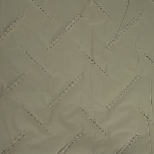 Tissu matelassé doudoune kaki clair