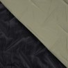 Tissu matelassé doudoune kaki clair