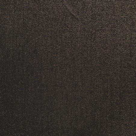 Tissu jersey scintillant noir/doré