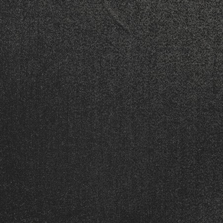 Tissu jersey scintillant noir/argent