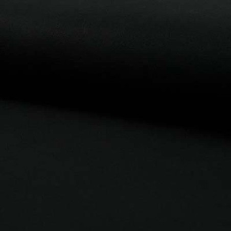 Tissu manteau style caban noir 