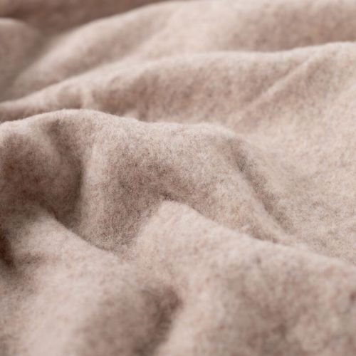 Tissu lainage écru 100% laine Merino, larg 140 cm