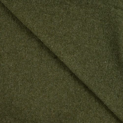 Tissu lainage kaki 100% laine Merino, larg 140 cm