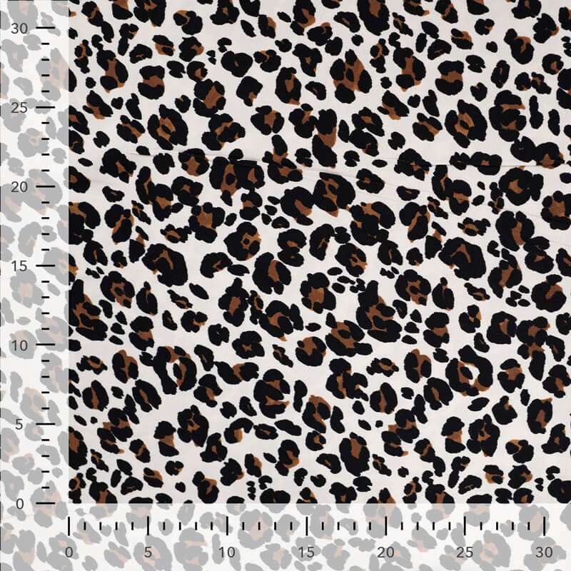 Tissu viscose twill léo sable Tissu viscose twill léo sable