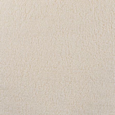 Tissu sherpa écru