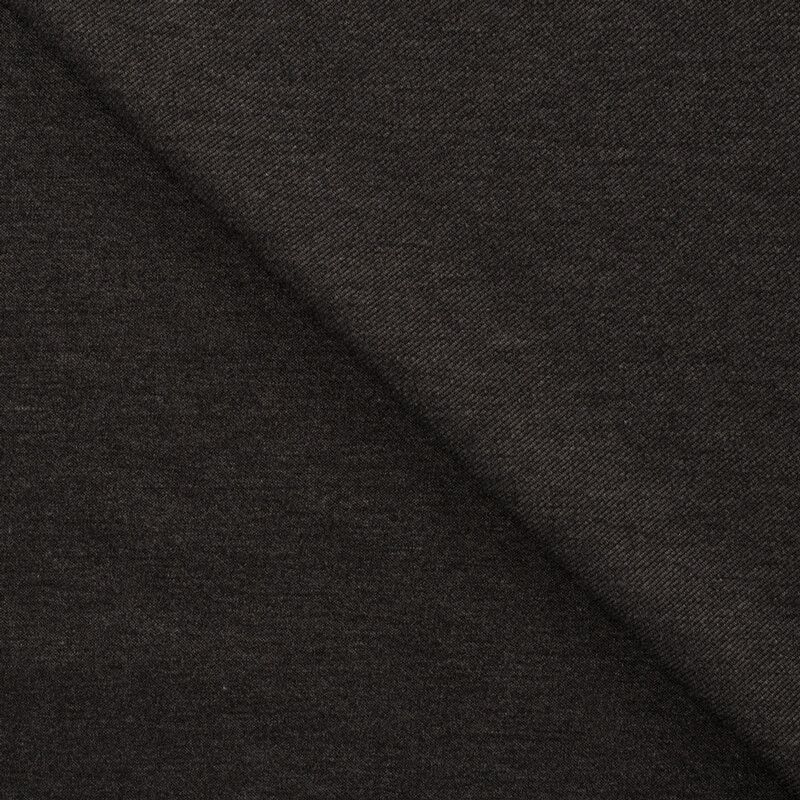 Tissu Punta twill gris foncé Tissu Punta twill gris foncé