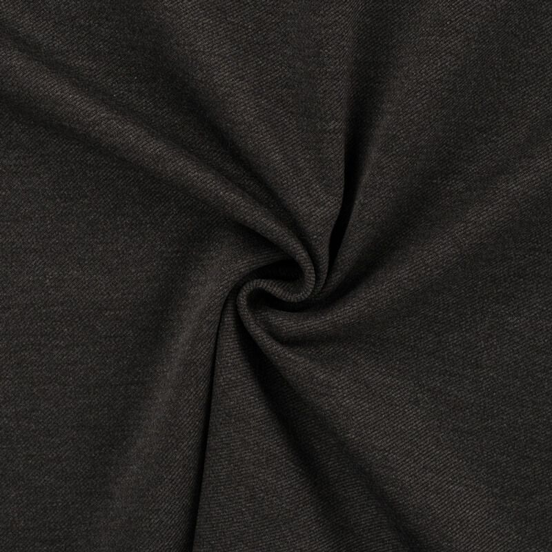 Tissu Punta twill gris foncé Tissu Punta twill gris foncé