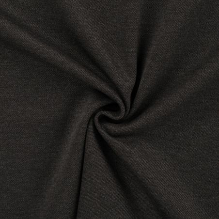 Tissu Punta twill gris foncé