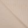 Tissu velours fine côte écru