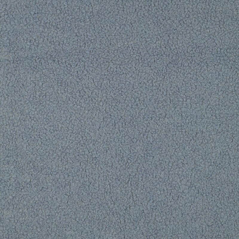 Tissu bouclette int polaire bleu glacier Tissu bouclette int polaire bleu glacier