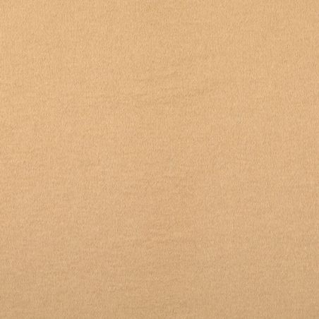Tissu lainage manteau double face créme/moka