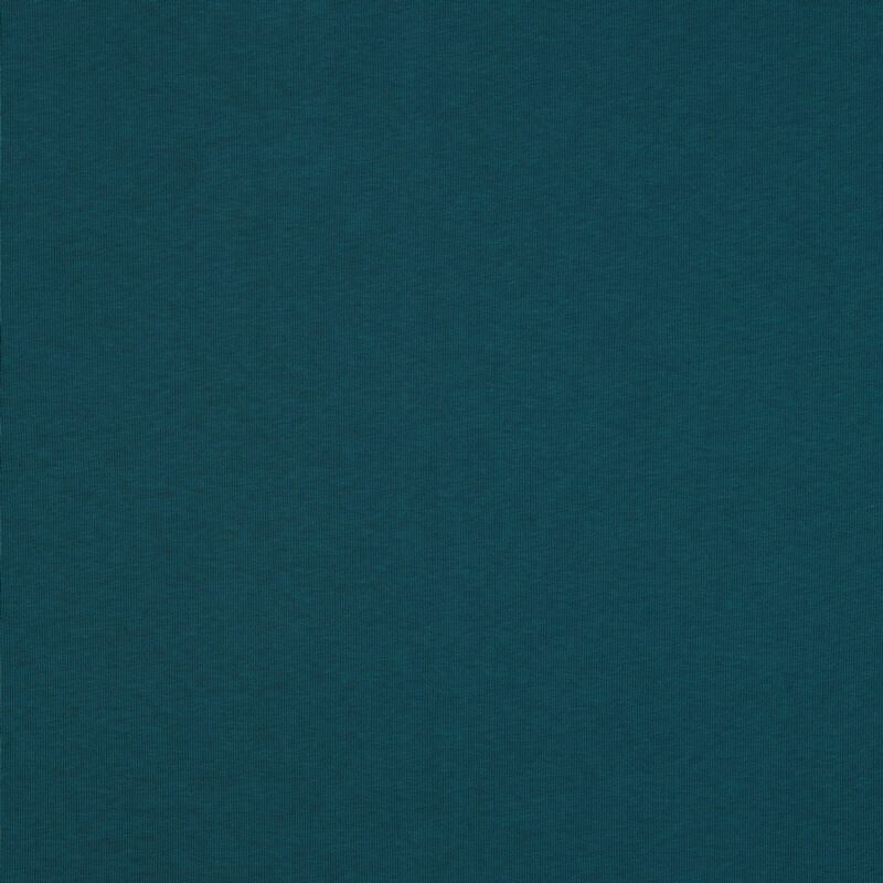 Tissu sweat épais bleu canard Tissu sweat épais bleu canard