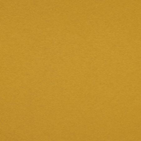 Tissu sweat épais moutarde  Tissu sweat épais moutarde