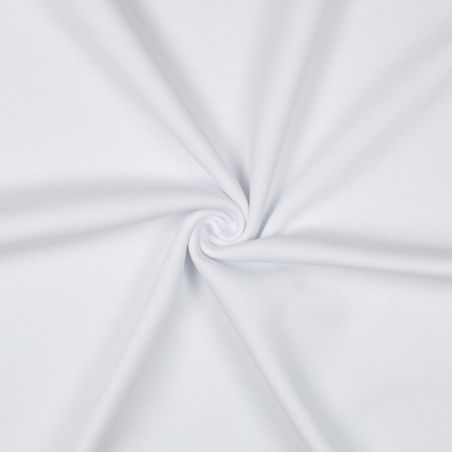 Tissu sweat épais blanc  Tissu sweat épais blanc