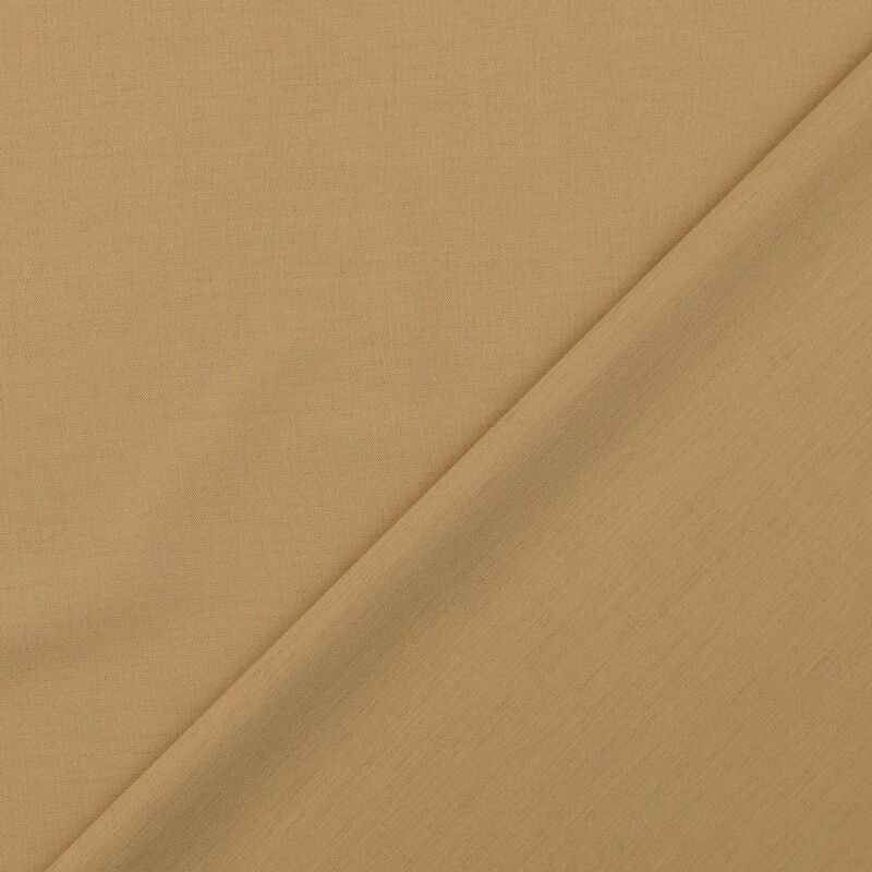 Tissu twill lainage pantalon sable Tissu twill lainage pantalon sable