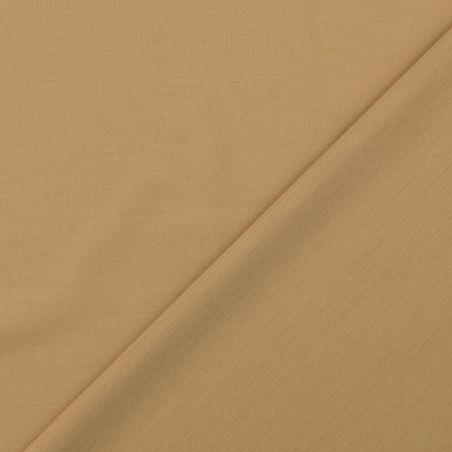 Tissu twill lainage pantalon sable