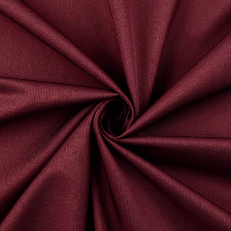 Tissu Trench Coat déperlant bordeaux 