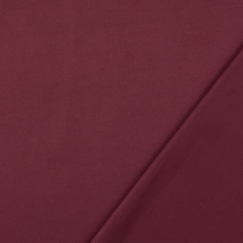 Tissu Trench Coat déperlant bordeaux 