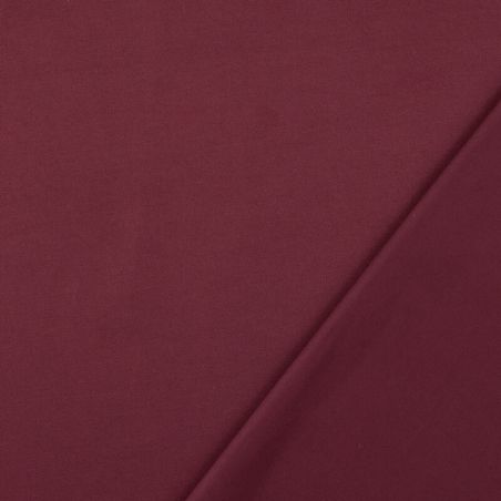 Tissu Trench Coat déperlant bordeaux 