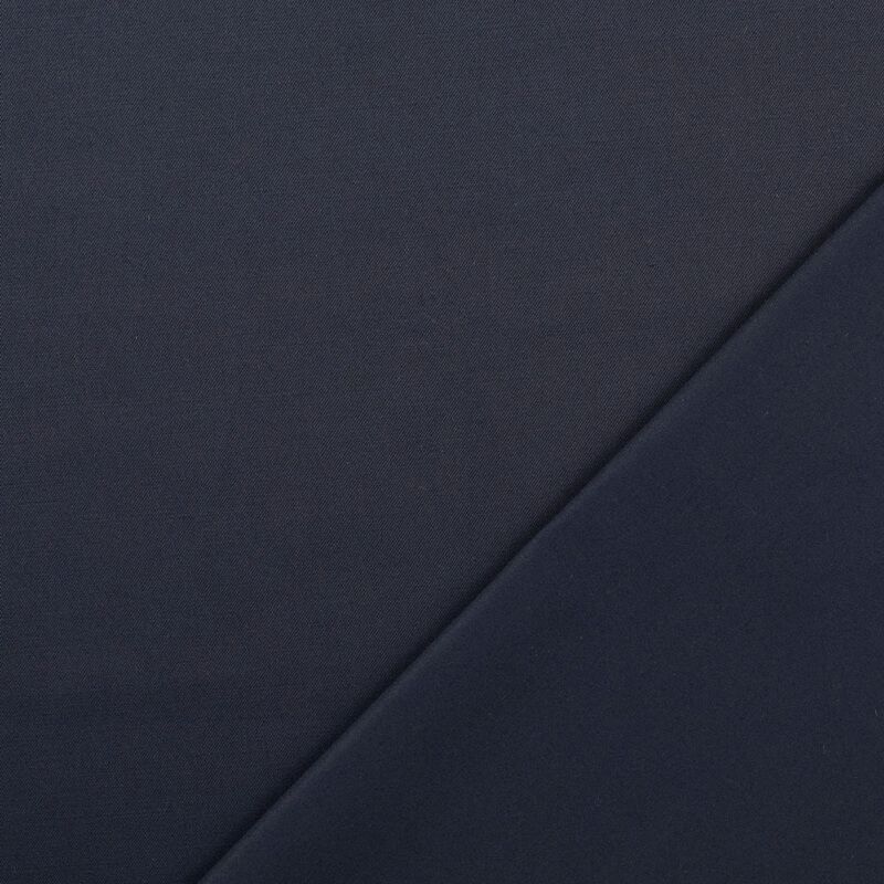 Tissu Trench Coat déperlant bleu marine 