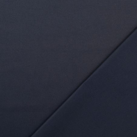 Tissu Trench Coat déperlant bleu marine 